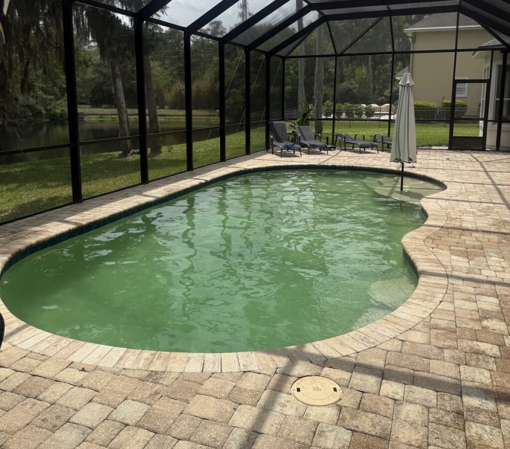 Common causes of cloudy pool water in Saint Johns and Nocatee pools